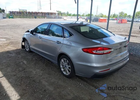 2020 Ford Fusion Hybrid Se from USA, damaged, VIN 3FA6P0LU1LR144218